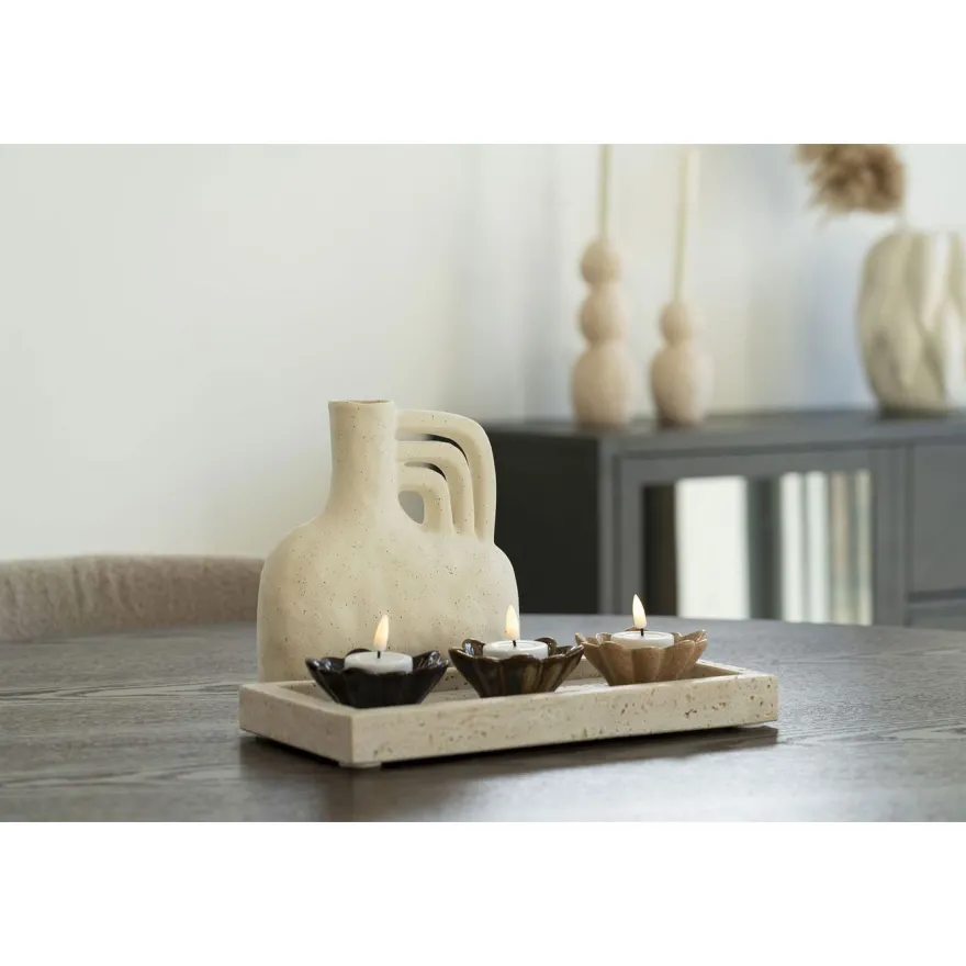 Kulho House Nordic Bowl, ø8.5x3.5cm, 3kpl, ruskea