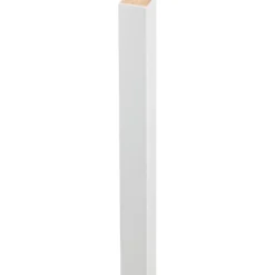 Kulmalista Lundbergs Solliden 16x824mm MDF valkoinen 2kpl/pkt
