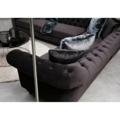 Kulmasohva Linento Furniture Bogart, oikea, ruskea