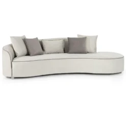 Kulmasohva Linento Furniture Cloud, vaaleanharmaa