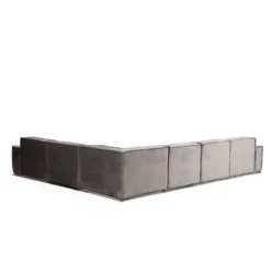 Kulmasohva Linento Furniture Lego, 6-istuttava, 388x300cm, oikea, harmaa/vaaleanharmaa