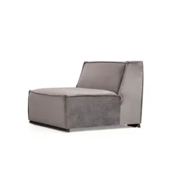 Kulmasohva Linento Furniture Lego, 6-istuttava, 388x300cm, oikea, harmaa/vaaleanharmaa