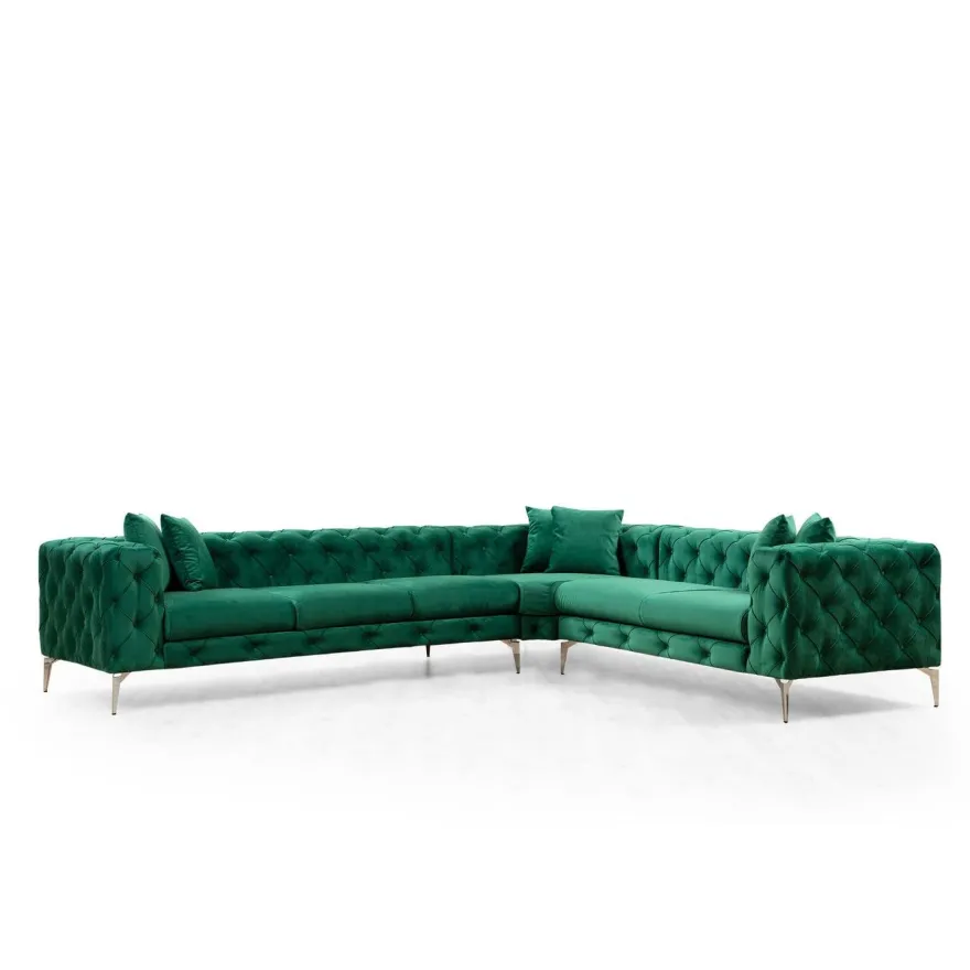Kulmasohva Linento Furniture Como L, 270x310cm, eri värejä