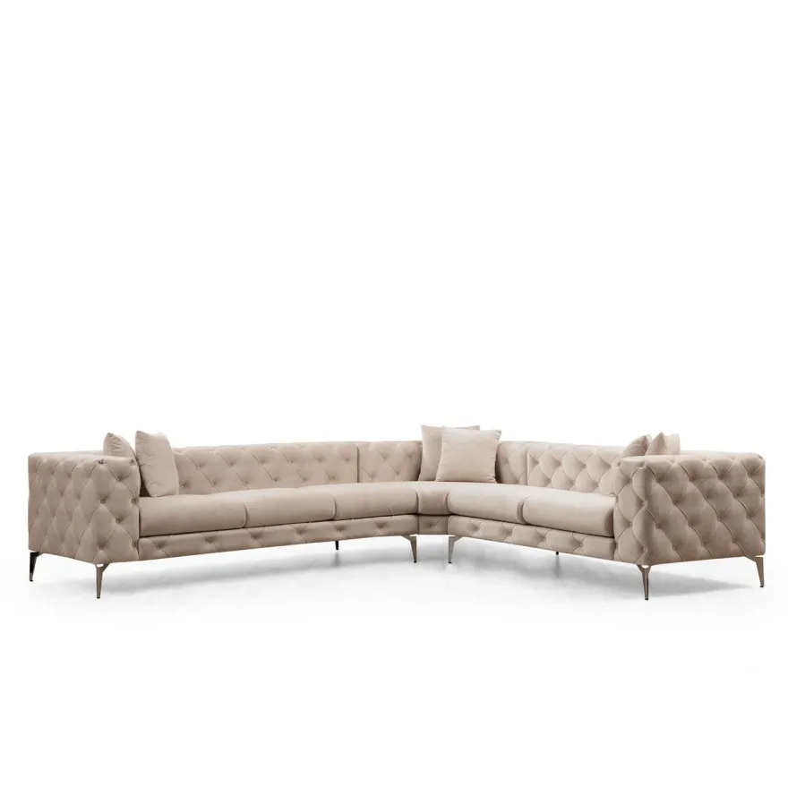 Kulmasohva Linento Furniture Como L, 270x310cm, eri värejä