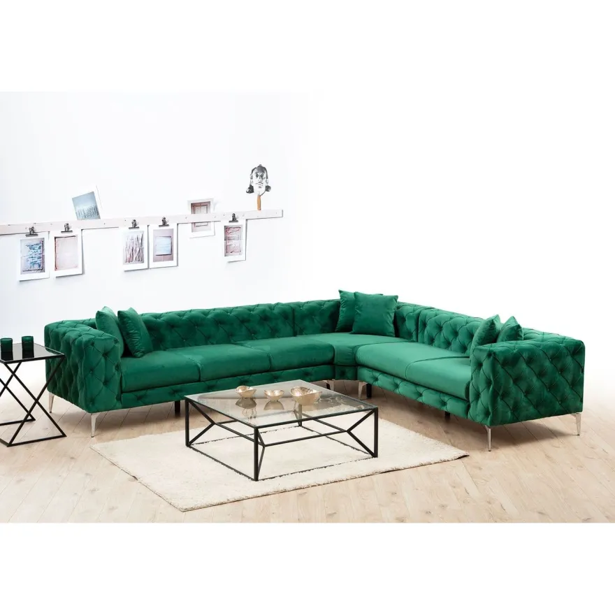 Kulmasohva Linento Furniture Como L, 270x310cm, eri värejä