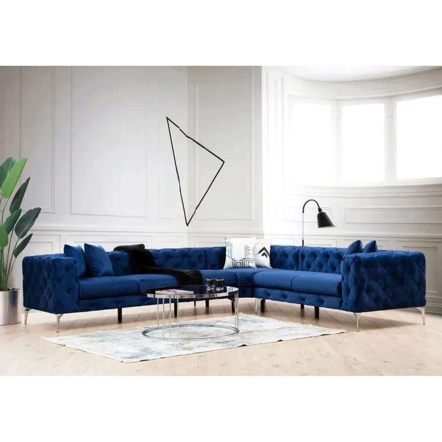 Kulmasohva Linento Furniture Como L, 270x310cm, eri värejä