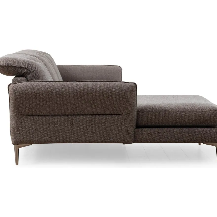 Kulmasohva Linento Furniture Costor vasenkätinen 4-istuttava harmaa