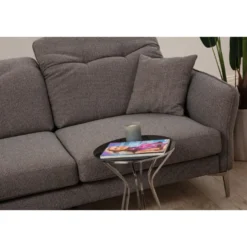 Kulmasohva Linento Furniture Costor vasenkätinen 4-istuttava harmaa
