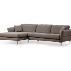 Kulmasohva Linento Furniture Costor vasenkätinen 4-istuttava harmaa