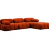 Kulmasohva Linento Furniture Bubble L1-O1-1R-PUF tiilenpunainen