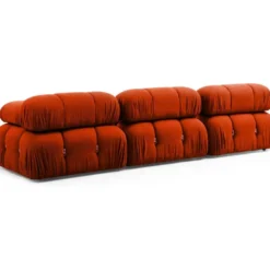 Kulmasohva Linento Furniture Bubble L1-O1-1R-PUF tiilenpunainen