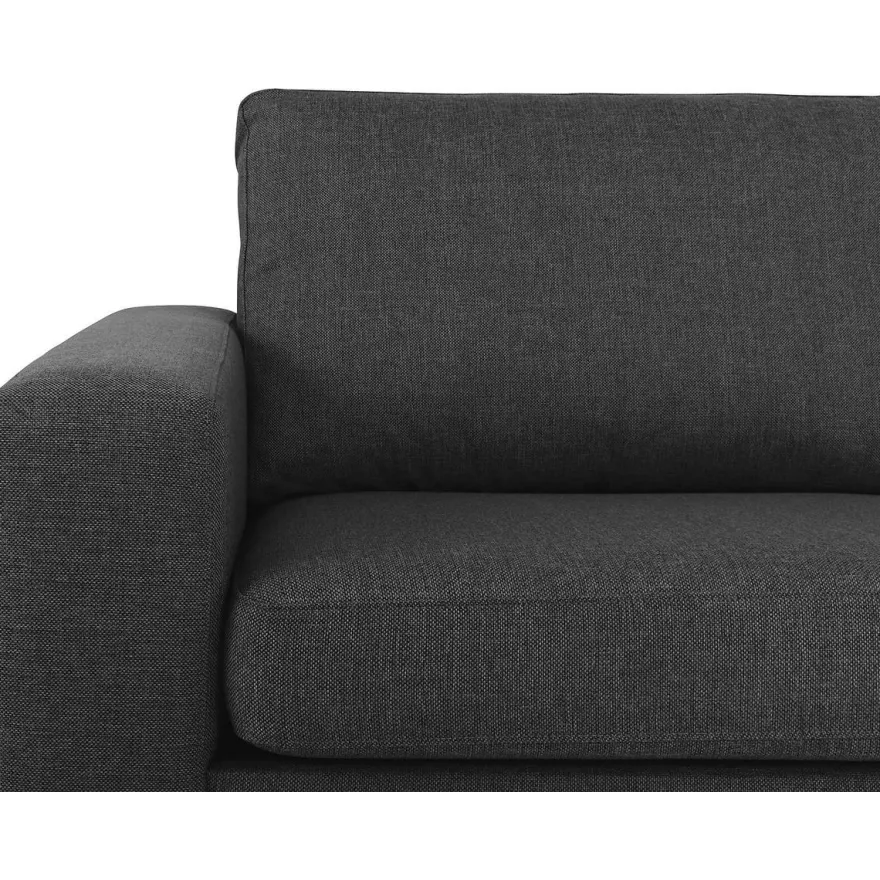 Kulmasohva Scandinavian Choice Crazy XXL 7 ist vasen harmaa/musta pyöreä