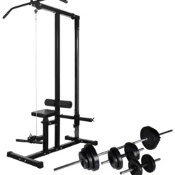 Kuntolaite levytanko- ja käsipainosarjalla 30,5 kg