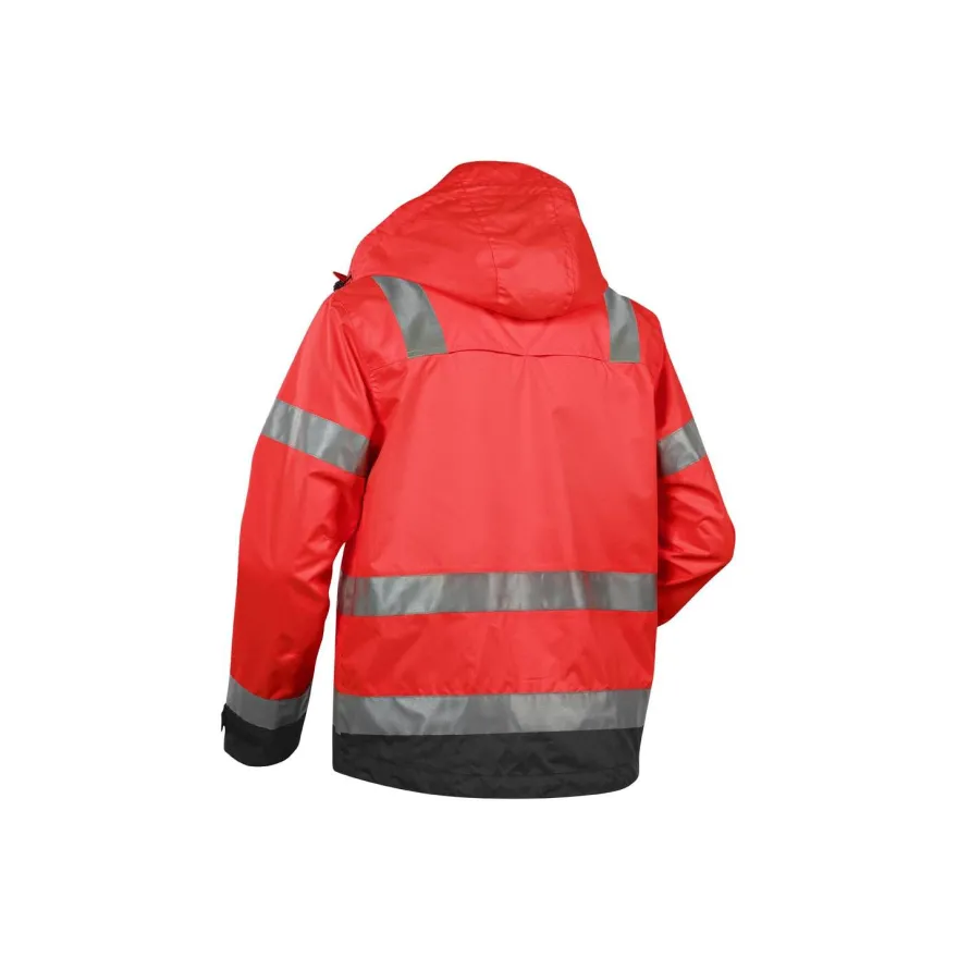 Kuoritakki Blåkläder Highvis 4837, punainen/musta