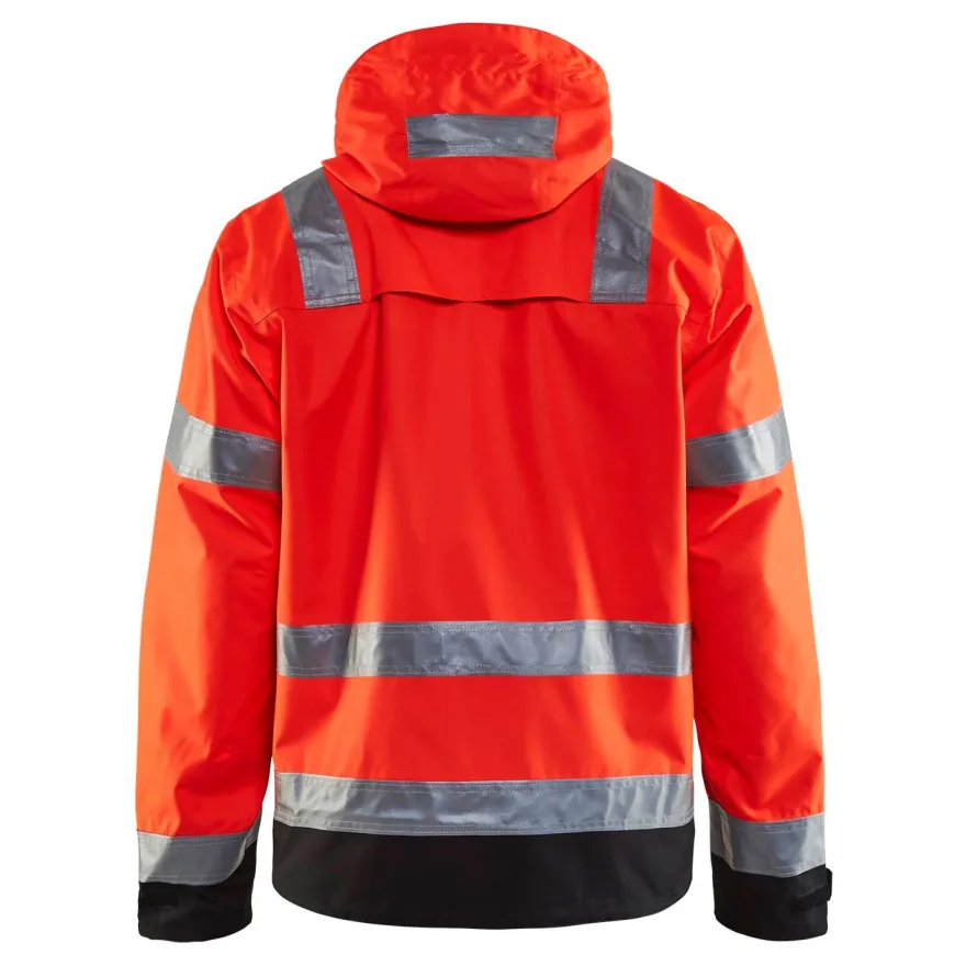 Kuoritakki Blåkläder Highvis 4837, punainen/musta