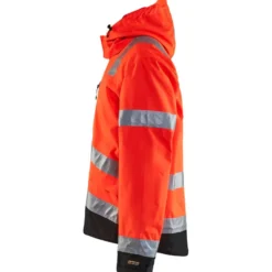 Kuoritakki Blåkläder Highvis 4837, punainen/musta