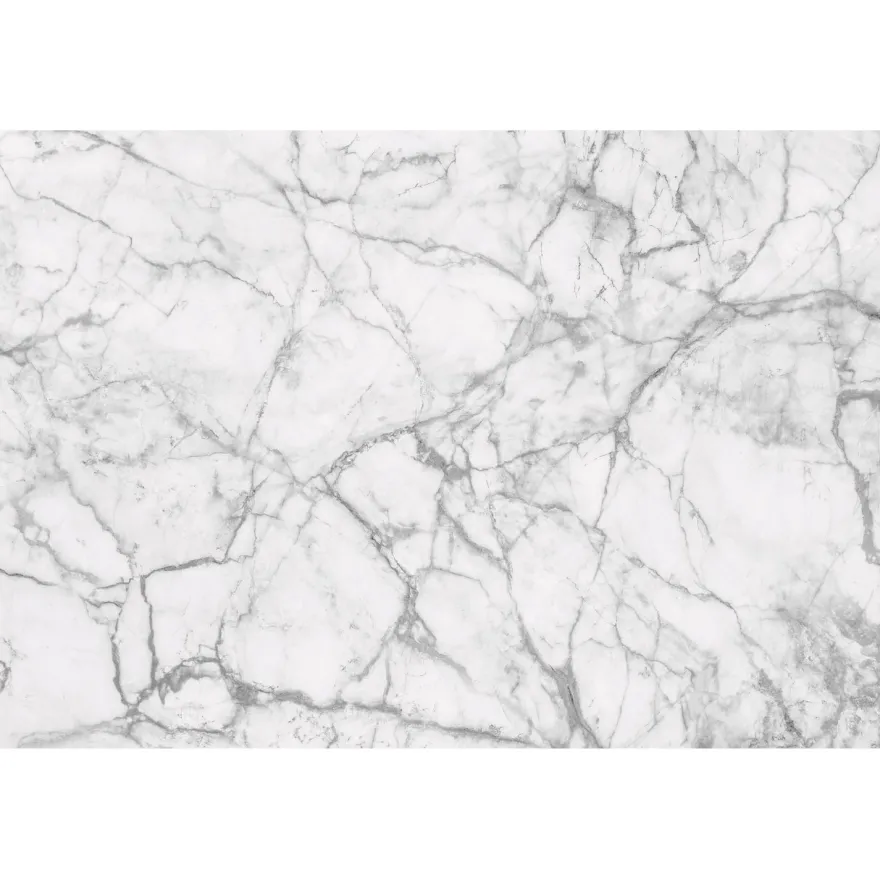Kuvatapetti Dimex White Marble, 375x250cm, mustavalkoinen