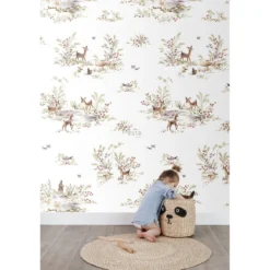 Kuvatapetti Esta Forest Friends 159055, jatkettava, 2m x 2.79m