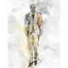 Kuvatapetti Marburg Papis Loveday Fashion Icon 35899, 1.98x2.70m, non-woven, beige