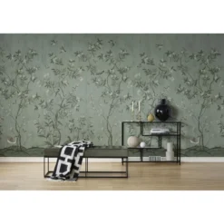 Kuvatapetti Rebel Walls Chinoiserie Chic Jade, non-woven, mittatilaus