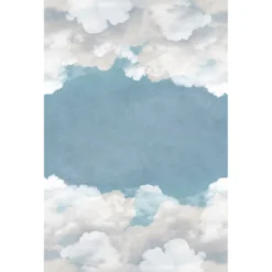 Kuvatapetti Rebel Walls Cuddle Clouds Ceiling, non-woven, mittatilaus