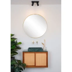 Kylpyhuoneen kattospottivalaisin Lucide Taylor, himmennettävä, 2xGU10 5W 2200K/3000K, IP44, eri värejä
