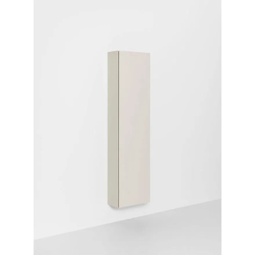 Kylpyhuoneen korkea kaappi Hafa Go Compact, 155.5x40x20cm, hyllyillä, eri värejä