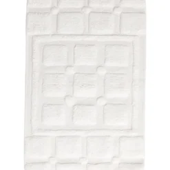 Kylpyhuoneen matto Venture Home Putte, 60x90cm, valkoinen