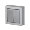 Kytkin ABB Impressivo - 5/16AX/250V/IP21 PPJ 2X alumiini