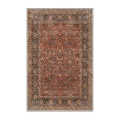 Käytävämatto Linento Ville 80x150cm ruskea/punainen