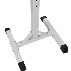 Kyykkyteline levytanko- ja käsipainosarjalla, 60.5kg