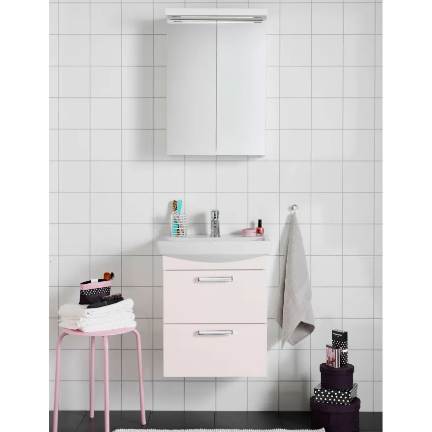 Laatikon etulevy Hafa Life 600, vaaleanpunainen matta