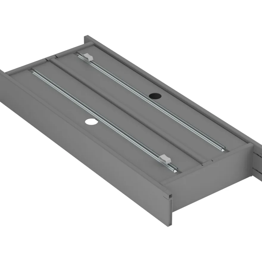 Laatikonjakaja Beslag Design Flex Basic, 200/500mm, harmaa