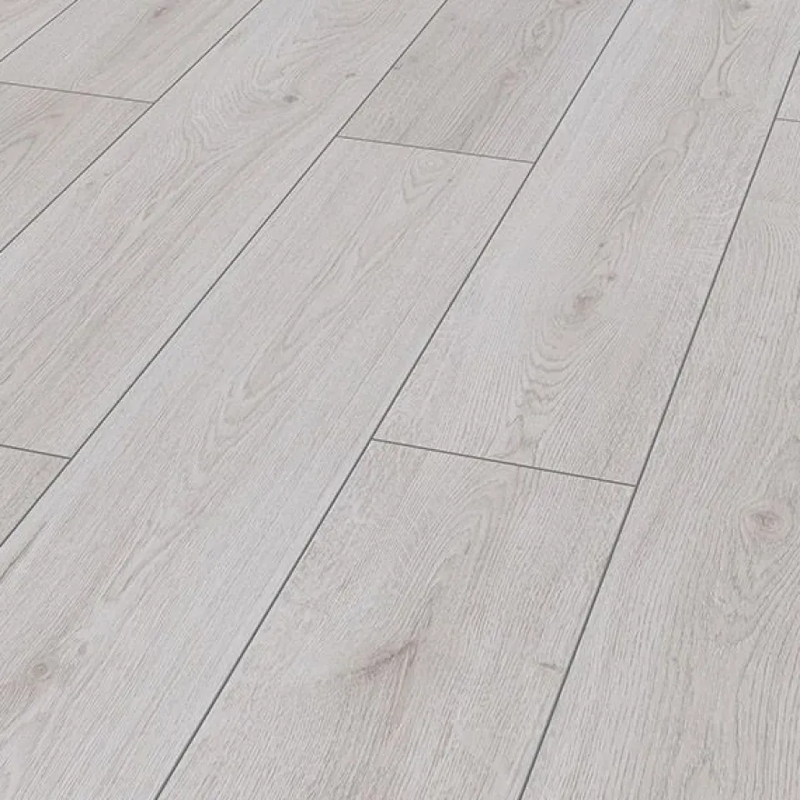 Laminaatti Lektar Indoor 32 Tammilankku, luonnonvalkoinen, 4-viiste
