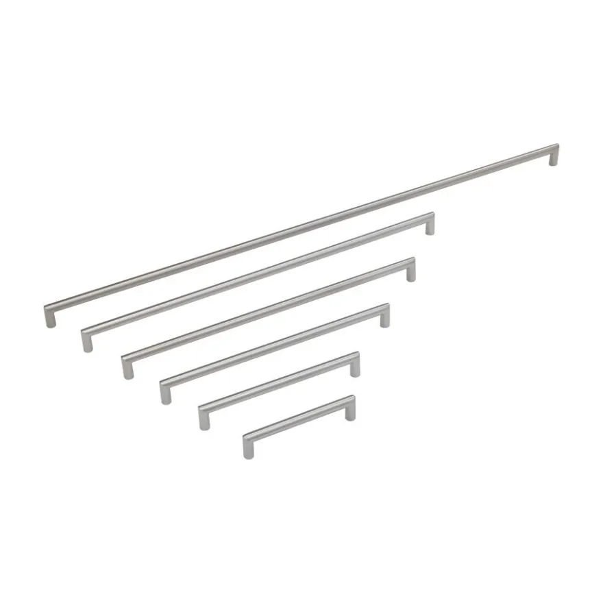 Lankavedin Beslag Design Norma, 12 204x12x32 mm, cc 192 mm, ruostumaton teräs