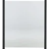 Lasikaidepaneeli Hortus alumiinitolpille, 100x80cm, kirkas lasi