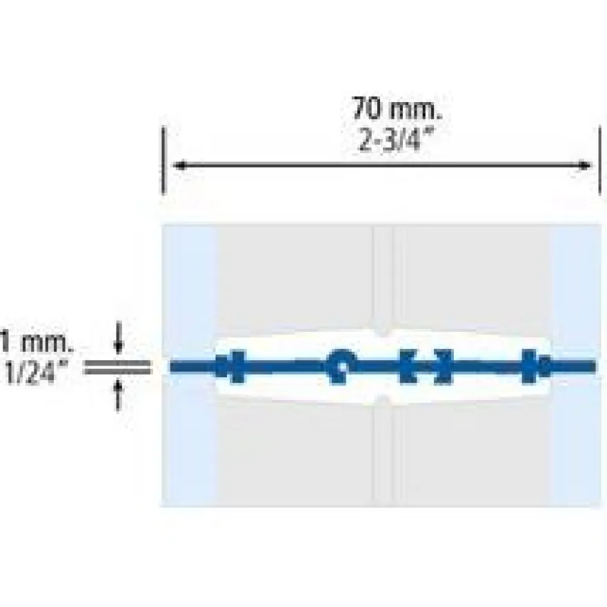 Lasitiilen profiili-/välilista Euroshrink alumiini 263a, 2m, natural/alumiini