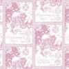 Lastenhuoneen tapetti Sandudd Muumi 5348-8, punainen/valkoinen, non-woven