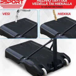 Lasten koripalloteline ProSport, 1,6-2,1m