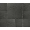 Lattialaatta Pukkila Europe Black, himmeä, sileä, 97x97mm