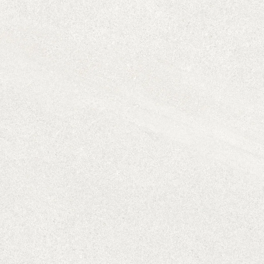 Lattialaatta Pukkila Landstone White, himmeä, sileä, 598x598mm