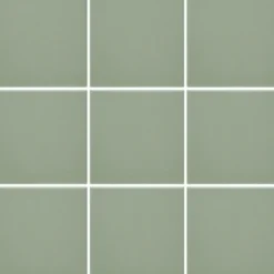 Lattialaatta Pukkila Natura Vihreä, himmeä, sileä, 96x96mm, lasikuituverkossa