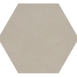 Lattialaatta Pukkila Natura 6-kulmainen Vaalea Beige, himmeä, sileä, 115x100mm
