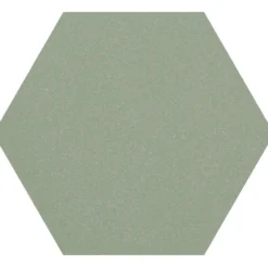 Lattialaatta Pukkila Natura 6-kulmainen Vihreä, himmeä, sileä, 115x100mm