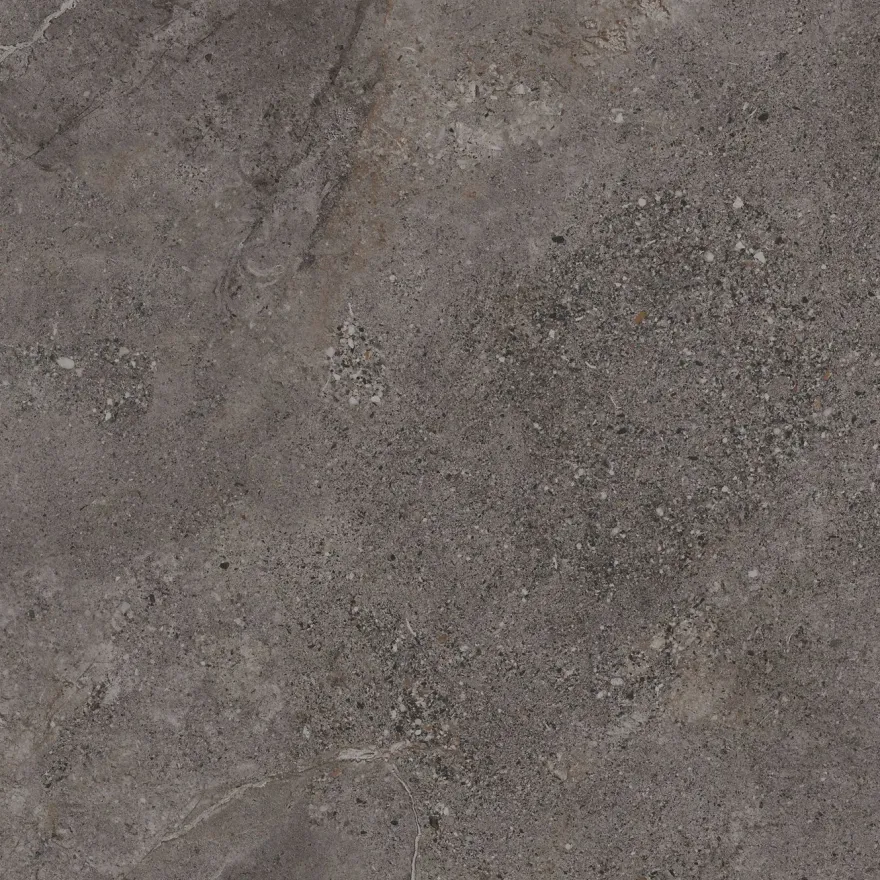 Lattialaatta Pukkila Stone Age Anthracite, 59.2x59.2cm, karhennettu, matta
