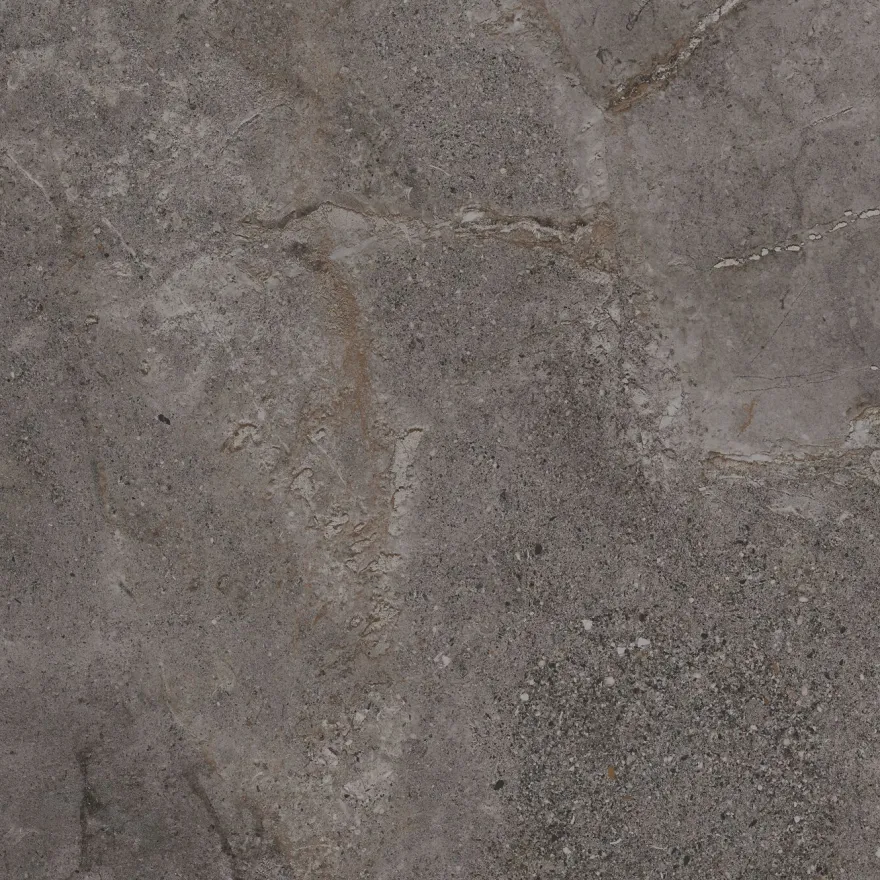 Lattialaatta Pukkila Stone Age Anthracite, 59.2x59.2cm, karhennettu, matta