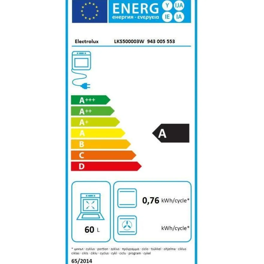 Lattialiesi Electrolux 300 LKS500003W, 50cm, valkoinen