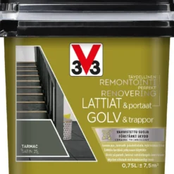 Lattiamaali V33, satiini, eri vaihtoehtoja