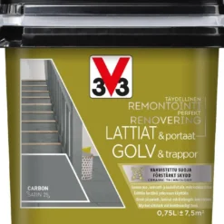 Lattiamaali V33, satiini, eri vaihtoehtoja