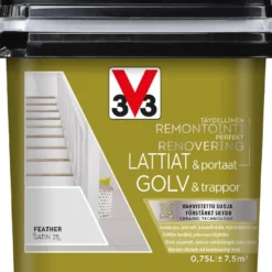 Lattiamaali V33, satiini, eri vaihtoehtoja